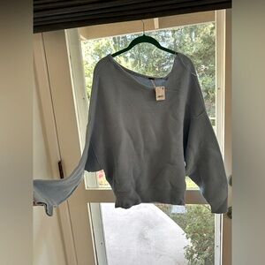 Free People Ottoman Check sweater. NWT size Medium